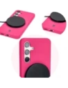 Kup Silikonowe etui Bizon Soft Case do Samsung Galaxy S24 neonowo-różowe - BIZ5682 - {ean13} - Sklep Home Screen