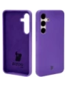 Silikonowe etui Bizon Soft Case do Samsung Galaxy S24 fioletowe