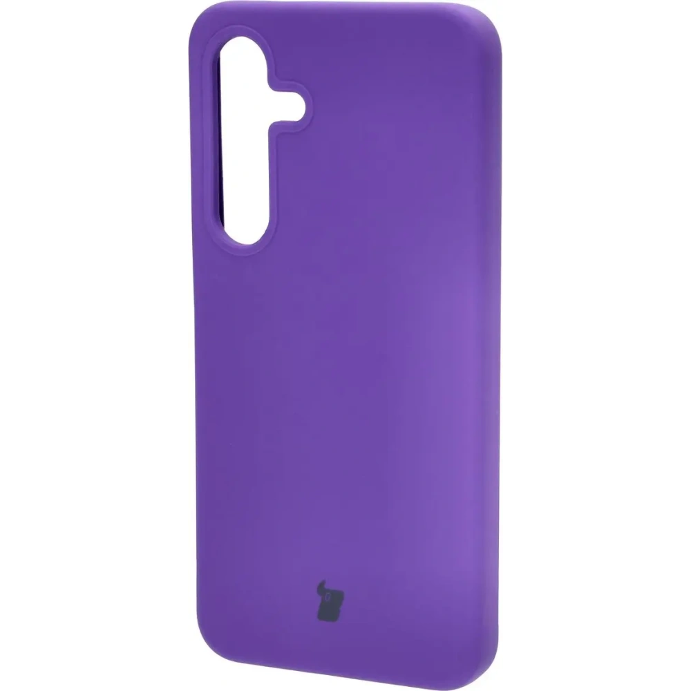 Silikonowe etui Bizon Soft Case do Samsung Galaxy S24 fioletowe