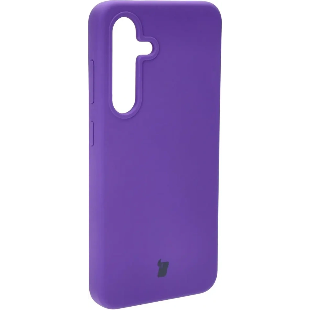 Silikonowe etui Bizon Soft Case do Samsung Galaxy S24 fioletowe