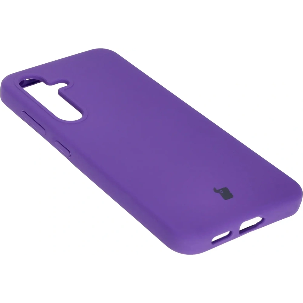 Silikonowe etui Bizon Soft Case do Samsung Galaxy S24 fioletowe