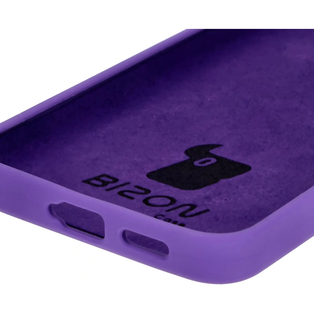 Silikonowe etui Bizon Soft Case do Samsung Galaxy S24 fioletowe