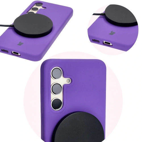 Kup Caz moale Bizon Samsung Galaxy S24 violet - BIZ5940 - {ean13} - Sklep Home Screen