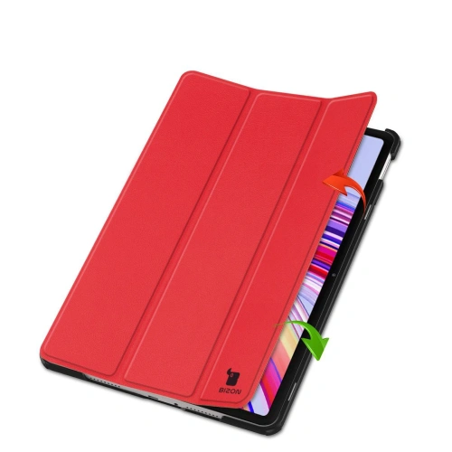 Kup Bizon Case Tab Croc Xiaomi Redmi Pad Pro 12.1 roșu - BIZ5945 - {ean13} - Sklep Home Screen