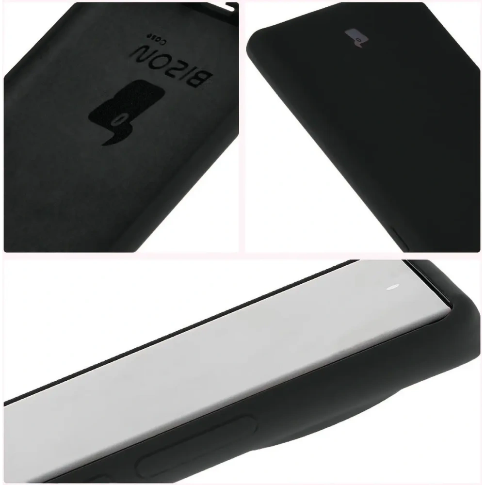 Silikonowe etui Bizon Soft Case do Tecno Spark 20 Pro+ czarne