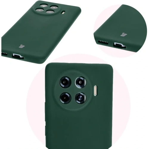 Kup Bizon Soft Case Tecno Spark 20 Pro+ dunkelgrün - BIZ5947 - {ean13} - Sklep Home Screen