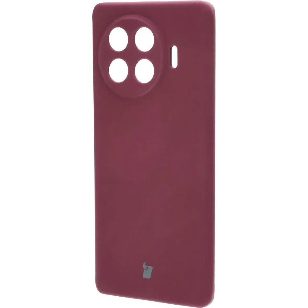 Silikonowe etui Bizon Soft Case do Tecno Spark 20 Pro+ ciemnofioletowe