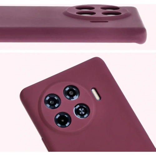 Kup Silikonowe etui Bizon Soft Case do Tecno Spark 20 Pro+ ciemnofioletowe - BIZ5948 - {ean13} - Sklep Home Screen