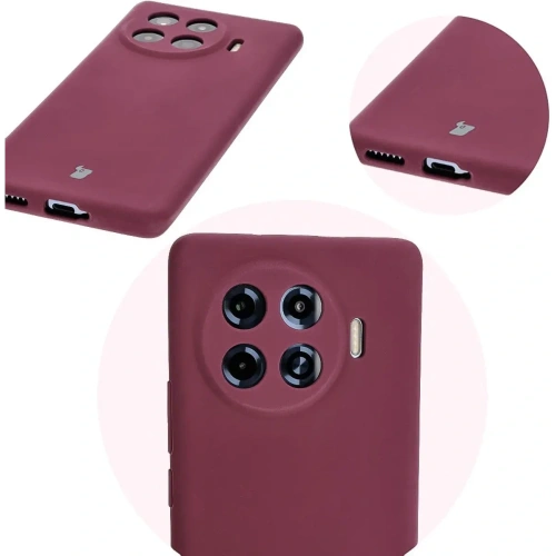 Kup Silikonowe etui Bizon Soft Case do Tecno Spark 20 Pro+ ciemnofioletowe - BIZ5948 - {ean13} - Sklep Home Screen