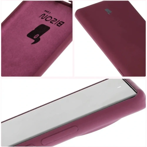 Kup Silikonowe etui Bizon Soft Case do Tecno Spark 20 Pro+ ciemnofioletowe - BIZ5948 - {ean13} - Sklep Home Screen