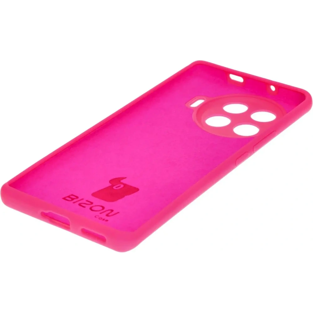 Silikonowe etui Bizon Soft Case do Tecno Spark 20 Pro+ neonowo-różowe