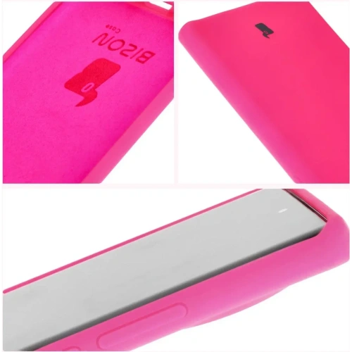 Kup Husa moale Bizon pentru Tecno Spark 20 Pro+ roz neon - BIZ5695 - {ean13} - Sklep Home Screen