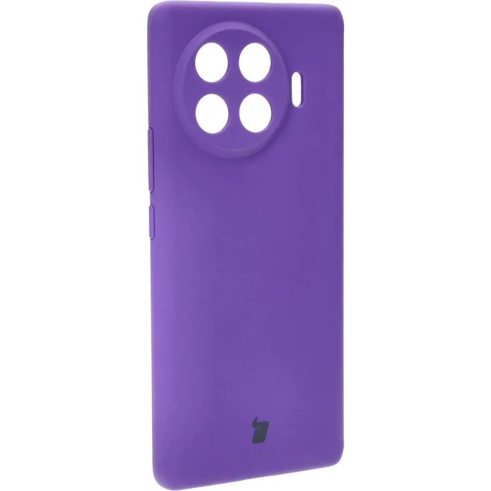 Silikonowe etui Bizon Soft Case do Tecno Spark 20 Pro+ fioletowe
