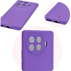 Kup Silikonowe etui Bizon Soft Case do Tecno Spark 20 Pro+ fioletowe - BIZ5699 - {ean13} - Sklep Home Screen