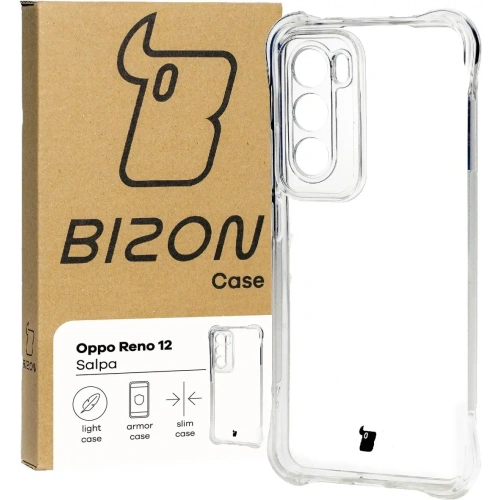 Kup Elastyczne etui Bizon Case Salpa do Oppo Reno 12 przezroczyste - BIZ5700 - {ean13} - Sklep Home Screen