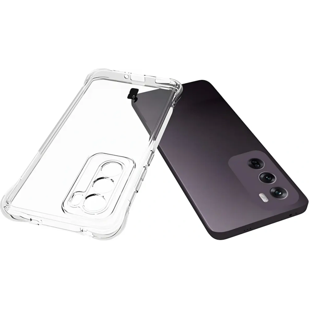 Elastyczne etui Bizon Case Salpa do Oppo Reno 12 przezroczyste