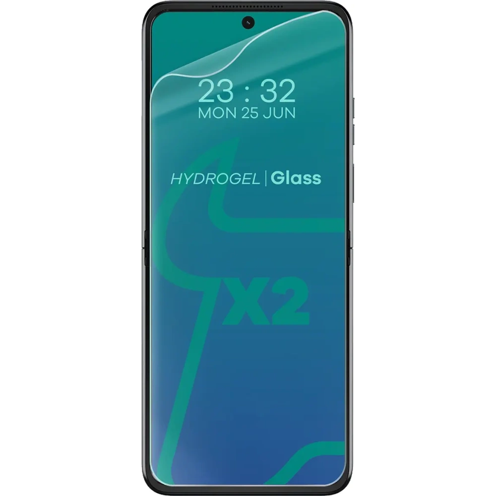 Folia hydrożelowa na tył i przód Bizon Glass Hydrogel Motorola Razr 50