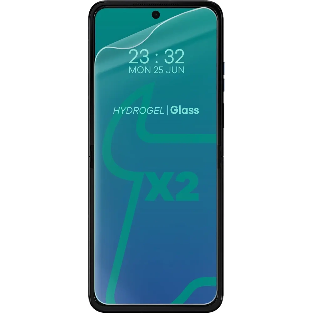 Folia hydrożelowa na tył i przód Bizon Glass Hydrogel Motorola Razr 50 Ultra