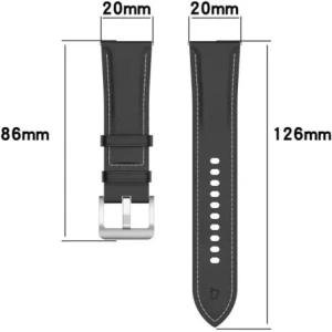 Kup Bizon Strap Óra Hétköznapi Samsung Galaxy Watch FE/7/6/6 Classic/5/5Pro/4/4 Classic fekete - BIZ5959 - {ean13} - Sklep Home Screen