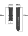 Kup Pasek Bizon Strap Watch Casual do Samsung Galaxy Watch FE/7/6/6 Classic/5/5Pro/4/4 Classic černý - BIZ5959 - {ean13} - Sklep Home Screen