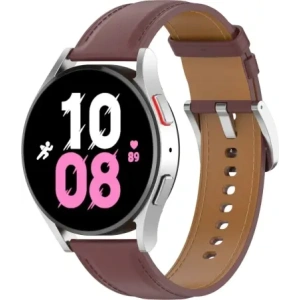 Buy Bizon Strap Watch Casual Samsung Galaxy Watch FE/7/6/6 Classic/5/5Pro/4/4 Classic dark brown - BIZ5712 - {ean13} - Home Screen Store Europe