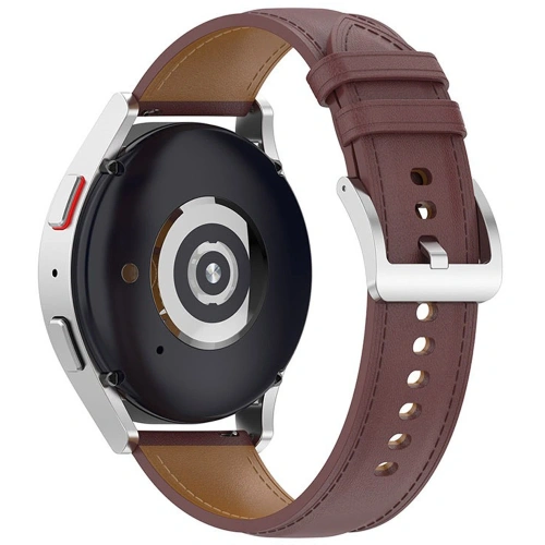 Kup Bizon Strap Uhr Casual Samsung Galaxy Watch FE/7/6/6 Classic/5/5Pro/4/4 Classic dunkelbraun - BIZ5712 - {ean13} - Sklep Home Screen