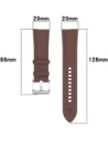 Kup Bizon Strap Óra Casual Samsung Galaxy Watch FE/7/6/6 Classic/5/5Pro/4/4 Classic sötétbarna - BIZ5712 - {ean13} - Sklep Home Screen
