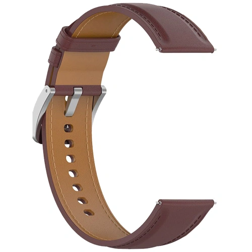 Kup Bizon Strap Uhr Casual Samsung Galaxy Watch FE/7/6/6 Classic/5/5Pro/4/4 Classic dunkelbraun - BIZ5712 - {ean13} - Sklep Home Screen