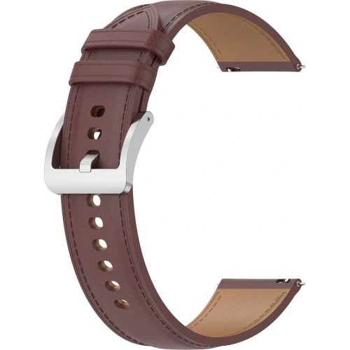 Kup Bizon Strap Uhr Casual Samsung Galaxy Watch FE/7/6/6 Classic/5/5Pro/4/4 Classic dunkelbraun - BIZ5712 - {ean13} - Sklep Home Screen