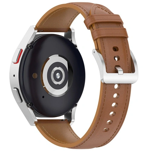 Buy Bizon Strap Watch Casual Samsung Galaxy Watch FE/7/6/6 Classic/5/5Pro/4/4 Classic light brown - BIZ5713 - {ean13} - Home Screen Store Europe