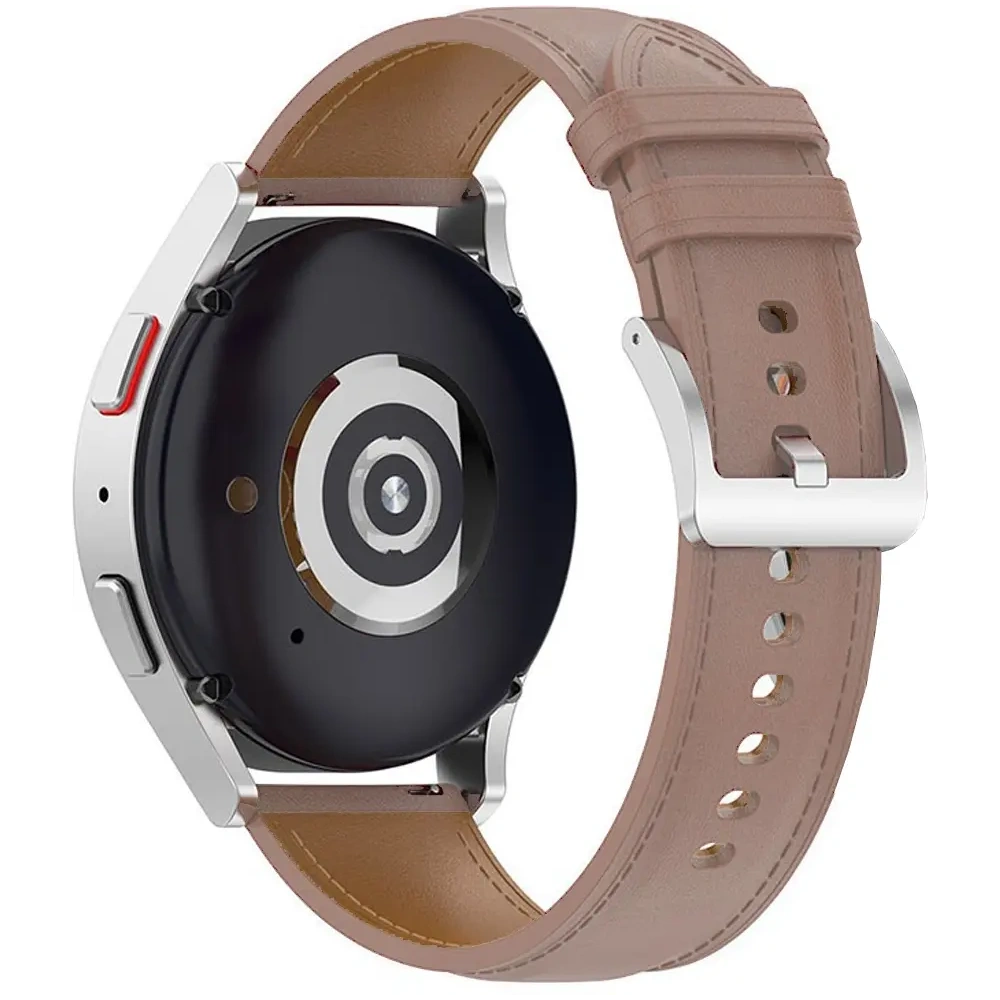 Pasek Bizon Strap Watch Casual do Samsung Galaxy Watch FE/7/6/6 Classic/5/5Pro/4/4 Classic różowy