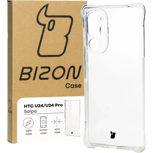 Kup Elastyczne etui Bizon Case Salpa do HTC U24 Pro przezroczyste - BIZ5717 - {ean13} - Sklep Home Screen