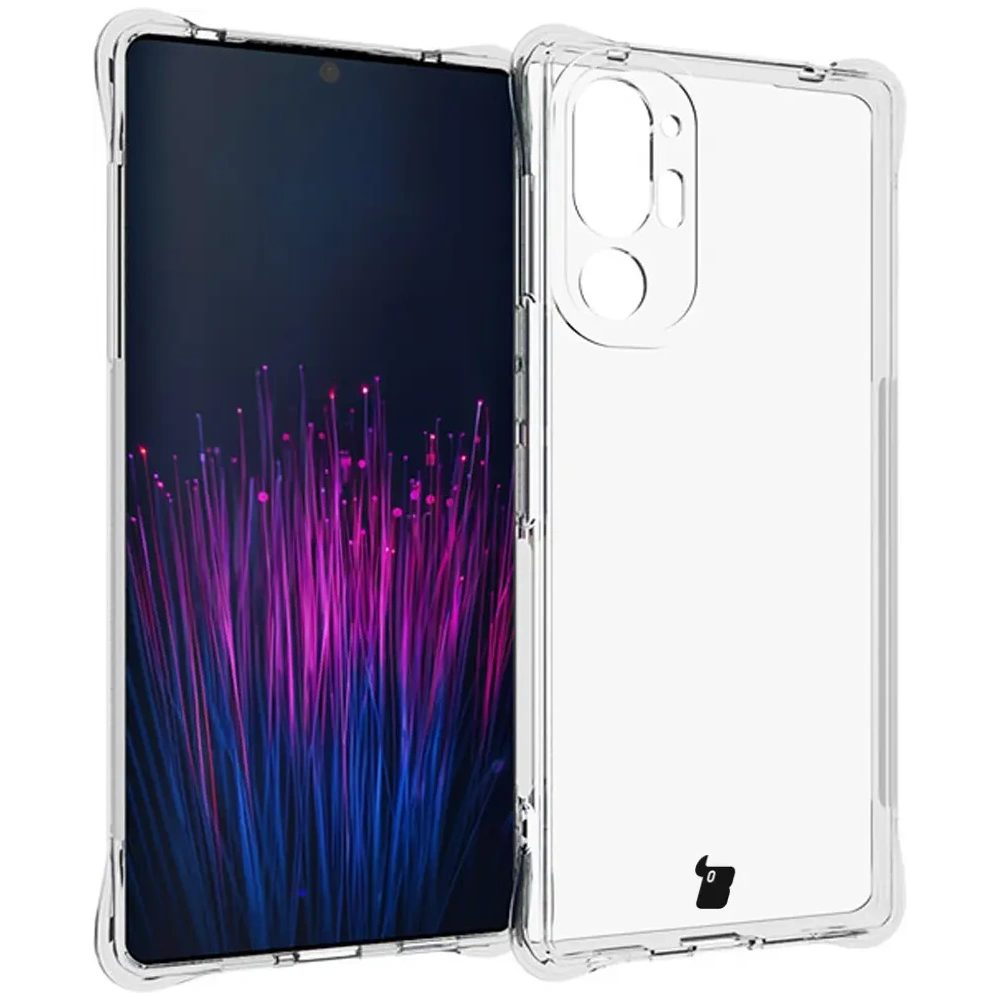 Elastyczne etui Bizon Case Salpa do HTC U24 Pro przezroczyste