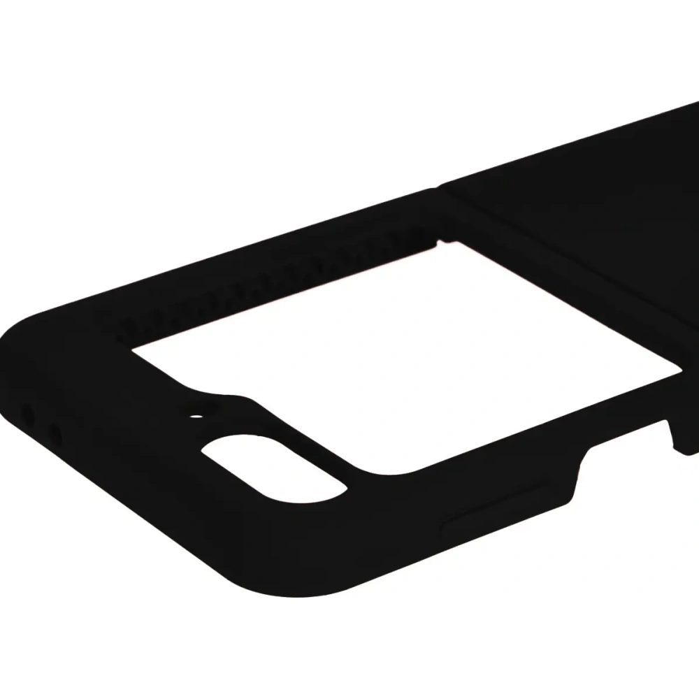 Silikonowe etui Bizon Soft Case do Samsung Galaxy Z Flip6 / 7 FE czarne