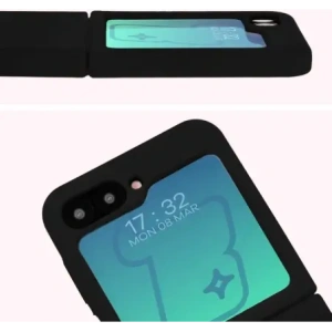 Kup Silikonowe etui Bizon Soft Case do Samsung Galaxy Z Flip6 czarne - BIZ5720 - {ean13} - Sklep Home Screen