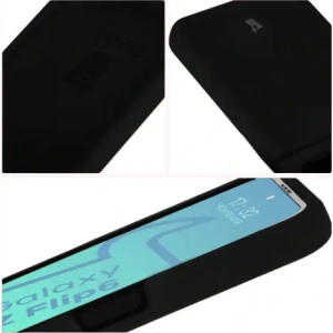 Kup Silikonowe etui Bizon Soft Case do Samsung Galaxy Z Flip6 czarne - BIZ5720 - {ean13} - Sklep Home Screen