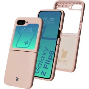 Kup Bizon Soft Case Samsung Galaxy Z Flip6 roz deschis - BIZ5721 - {ean13} - Sklep Home Screen