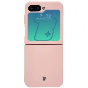 Kup Silikonowe etui Bizon Soft Case do Samsung Galaxy Z Flip6 jasnoróżowe - BIZ5721 - {ean13} - Sklep Home Screen