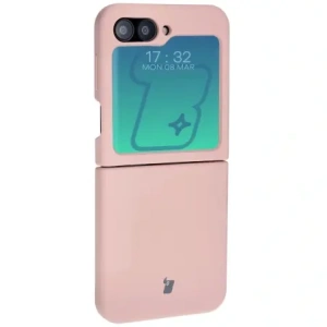 Kup Silikonowe etui Bizon Soft Case do Samsung Galaxy Z Flip6 jasnoróżowe - BIZ5721 - {ean13} - Sklep Home Screen