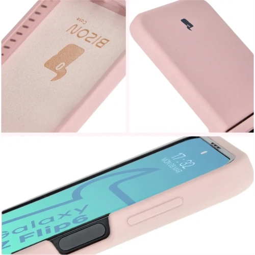 Kup Bizon Soft Case Samsung Galaxy Z Flip6 roz deschis - BIZ5721 - {ean13} - Sklep Home Screen