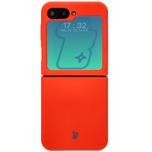 Kup Bizon Soft Case Samsung Galaxy Z Flip6 roșu - BIZ5723 - {ean13} - Sklep Home Screen
