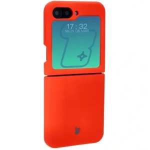 Kup Silikonowe etui Bizon Soft Case do Samsung Galaxy Z Flip6 czerwone - BIZ5723 - {ean13} - Sklep Home Screen