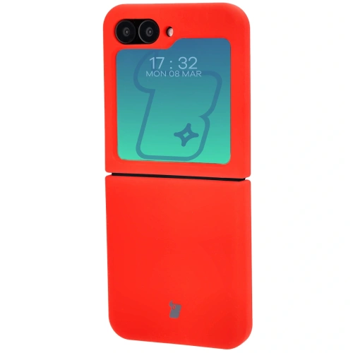 Kup Bizon Soft Case Samsung Galaxy Z Flip6 roșu - BIZ5723 - {ean13} - Sklep Home Screen