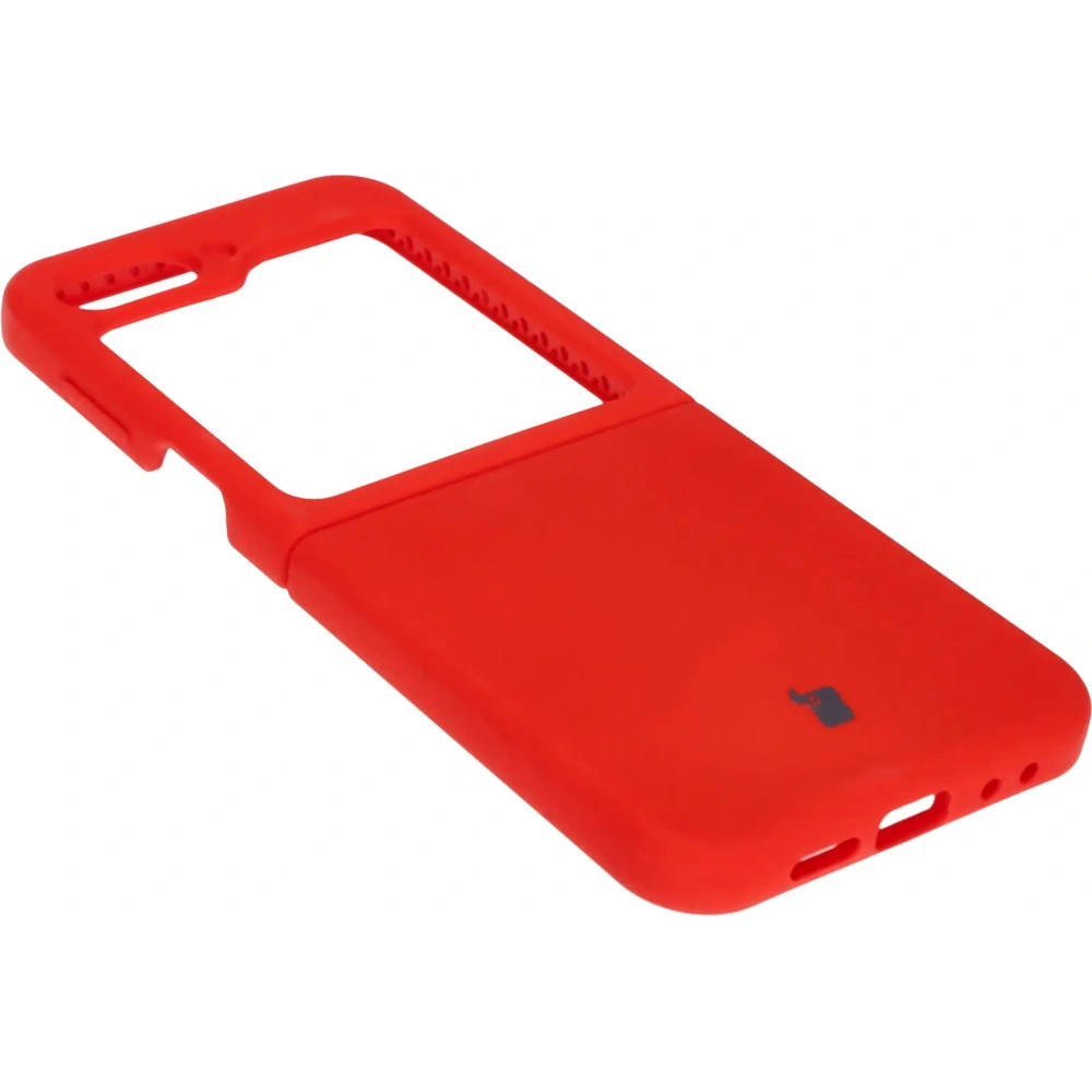 Silikonowe etui Bizon Soft Case do Samsung Galaxy Z Flip6 / 7 FE czerwone