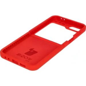 Kup Silikonowe etui Bizon Soft Case do Samsung Galaxy Z Flip6 czerwone - BIZ5723 - {ean13} - Sklep Home Screen