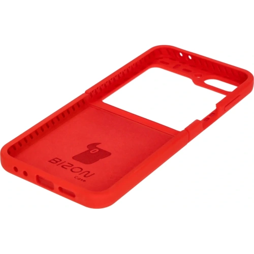 Kup Bizon Soft Case Samsung Galaxy Z Flip6 roșu - BIZ5723 - {ean13} - Sklep Home Screen