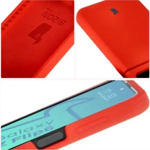 Kup Bizon Soft Case Samsung Galaxy Z Flip6 piros - BIZ5723 - {ean13} - Sklep Home Screen