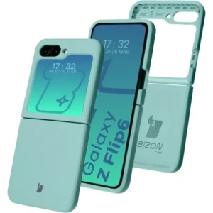 Kup Bizon Soft Case Samsung Galaxy Z Flip6 turcoaz - BIZ5724 - {ean13} - Sklep Home Screen