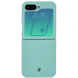 Kup Silikonowe etui Bizon Soft Case do Samsung Galaxy Z Flip6 turkusowe - BIZ5724 - {ean13} - Sklep Home Screen
