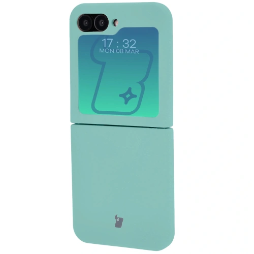 Kup Silikonové pouzdro Bizon Soft Case pro Samsung Galaxy Z Flip6 tyrkysové - BIZ5724 - {ean13} - Sklep Home Screen